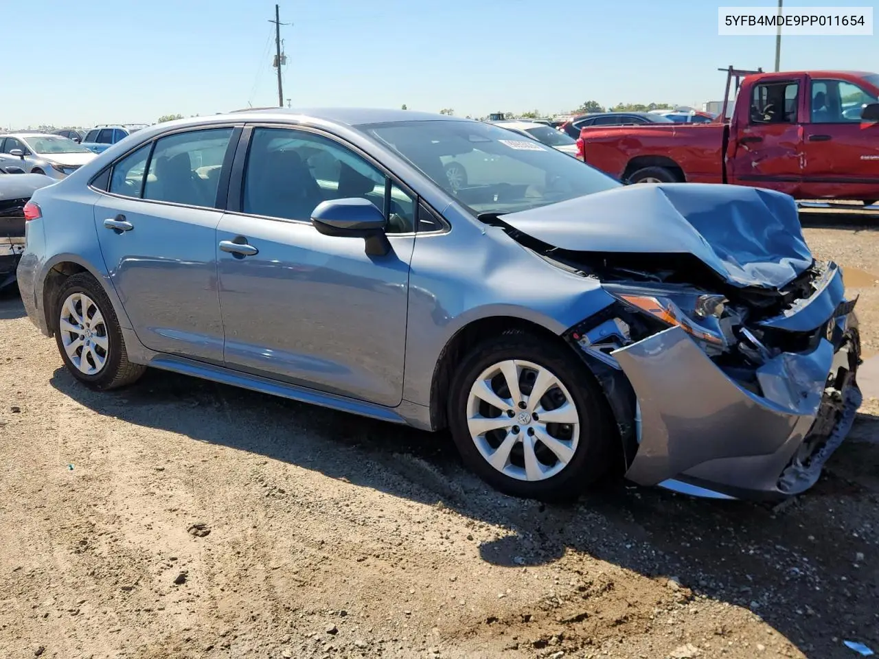 5YFB4MDE9PP011654 2023 Toyota Corolla Le