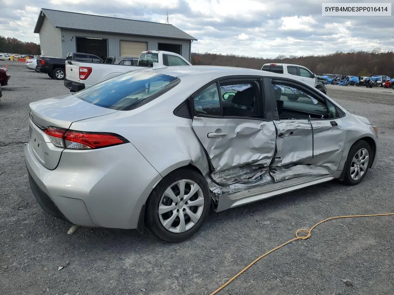 5YFB4MDE3PP016414 2023 Toyota Corolla Le