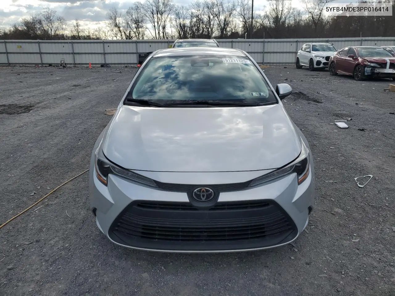 5YFB4MDE3PP016414 2023 Toyota Corolla Le