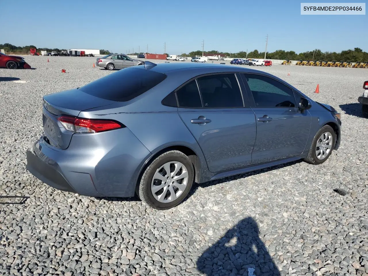 5YFB4MDE2PP034466 2023 Toyota Corolla Le