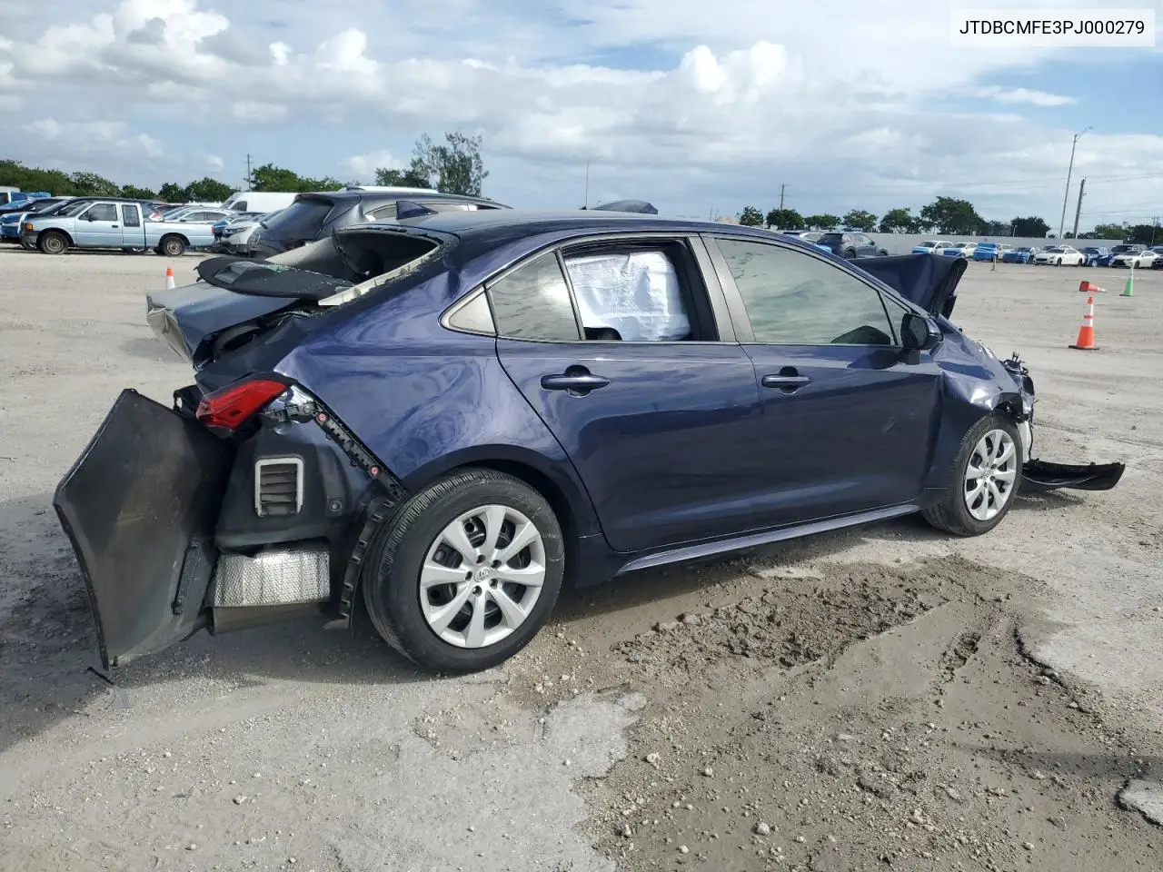 JTDBCMFE3PJ000279 2023 Toyota Corolla Le