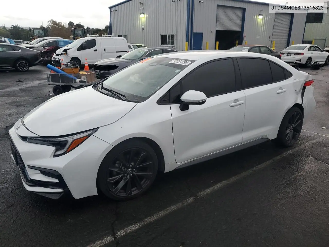 JTDS4MCE8P3516823 2023 Toyota Corolla Se