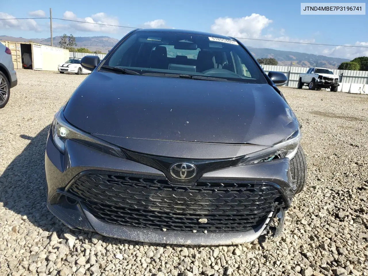 JTND4MBE7P3196741 2023 Toyota Corolla Se