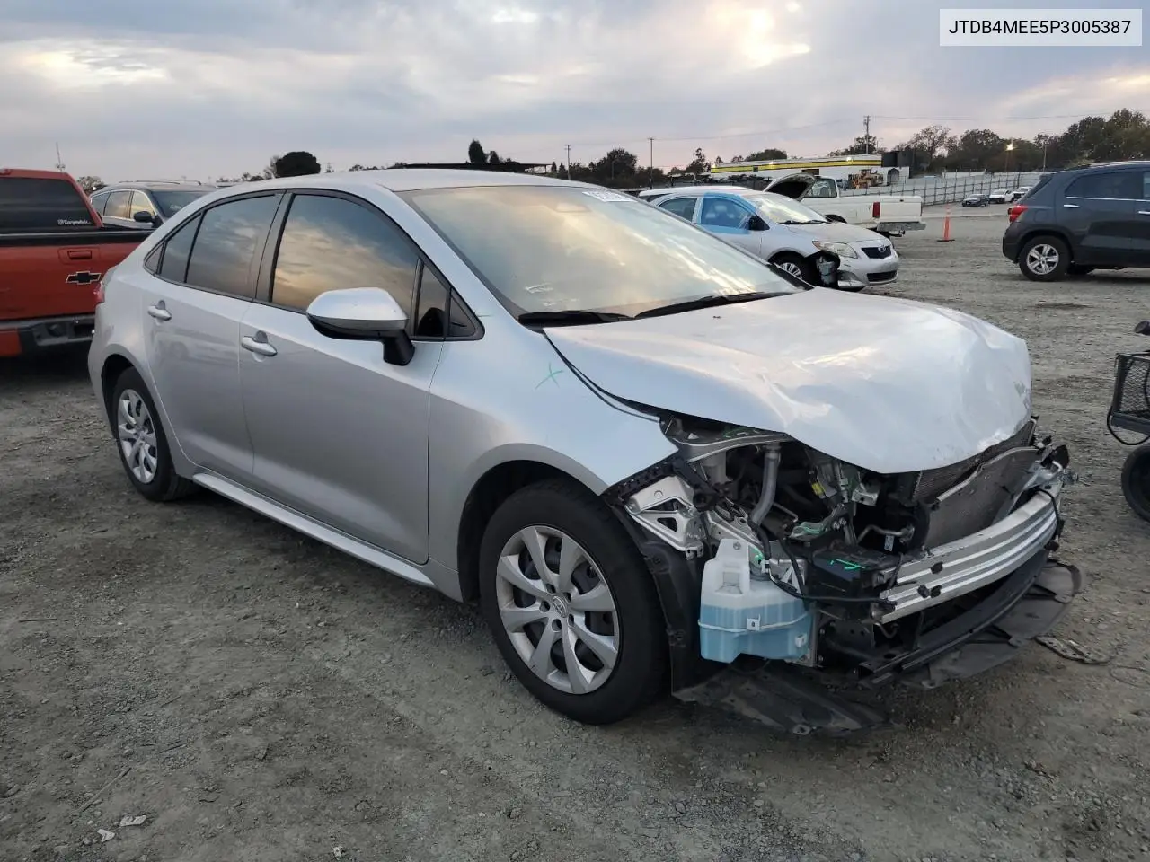 JTDB4MEE5P3005387 2023 Toyota Corolla Le