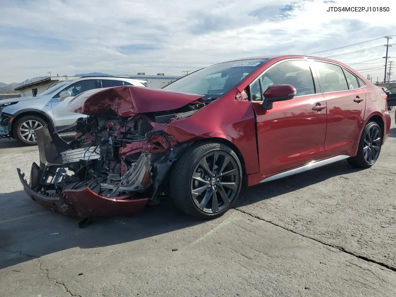JTDS4MCE2PJ101850 2023 Toyota Corolla Se