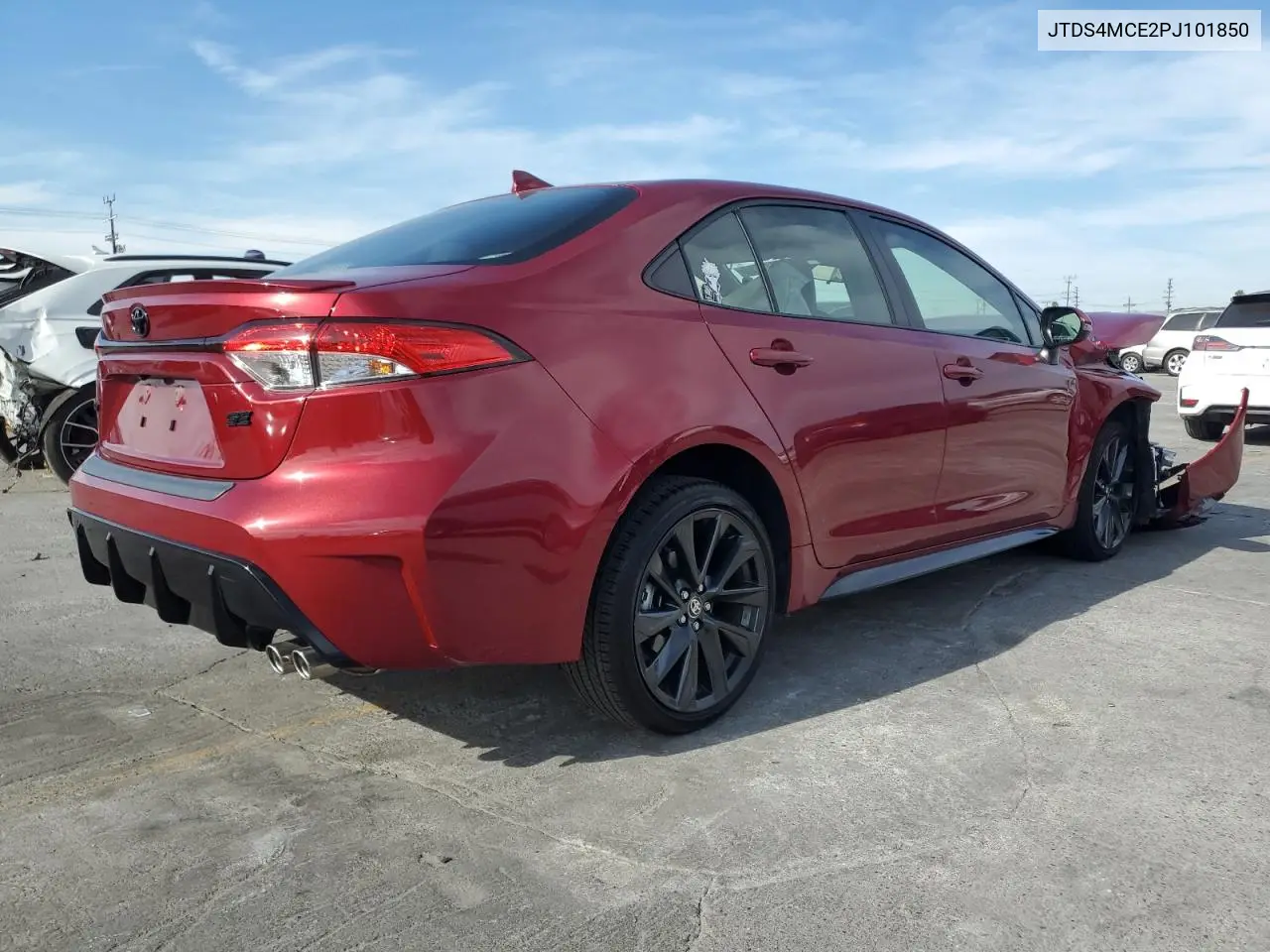JTDS4MCE2PJ101850 2023 Toyota Corolla Se