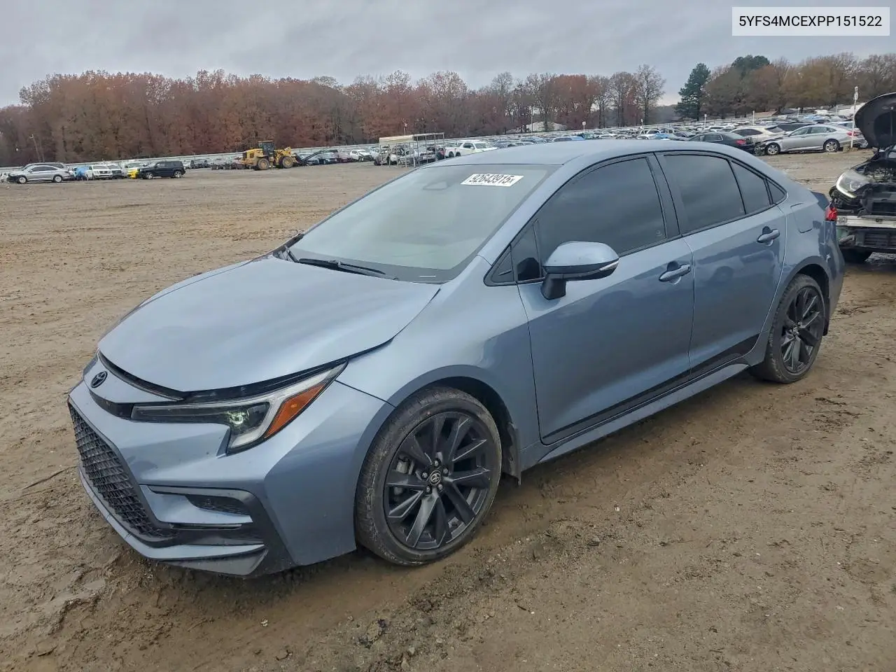 5YFS4MCEXPP151522 2023 Toyota Corolla Se