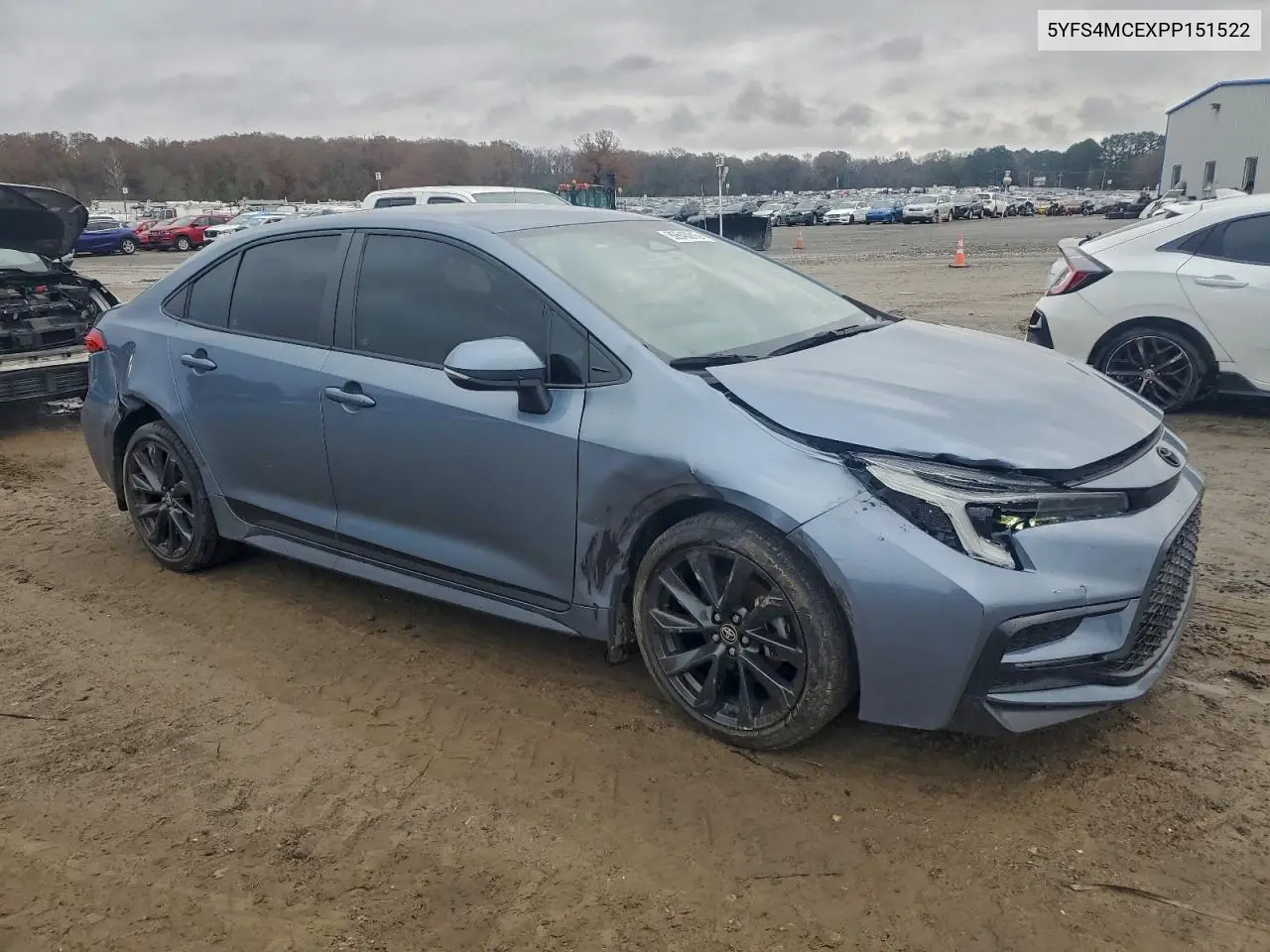5YFS4MCEXPP151522 2023 Toyota Corolla Se