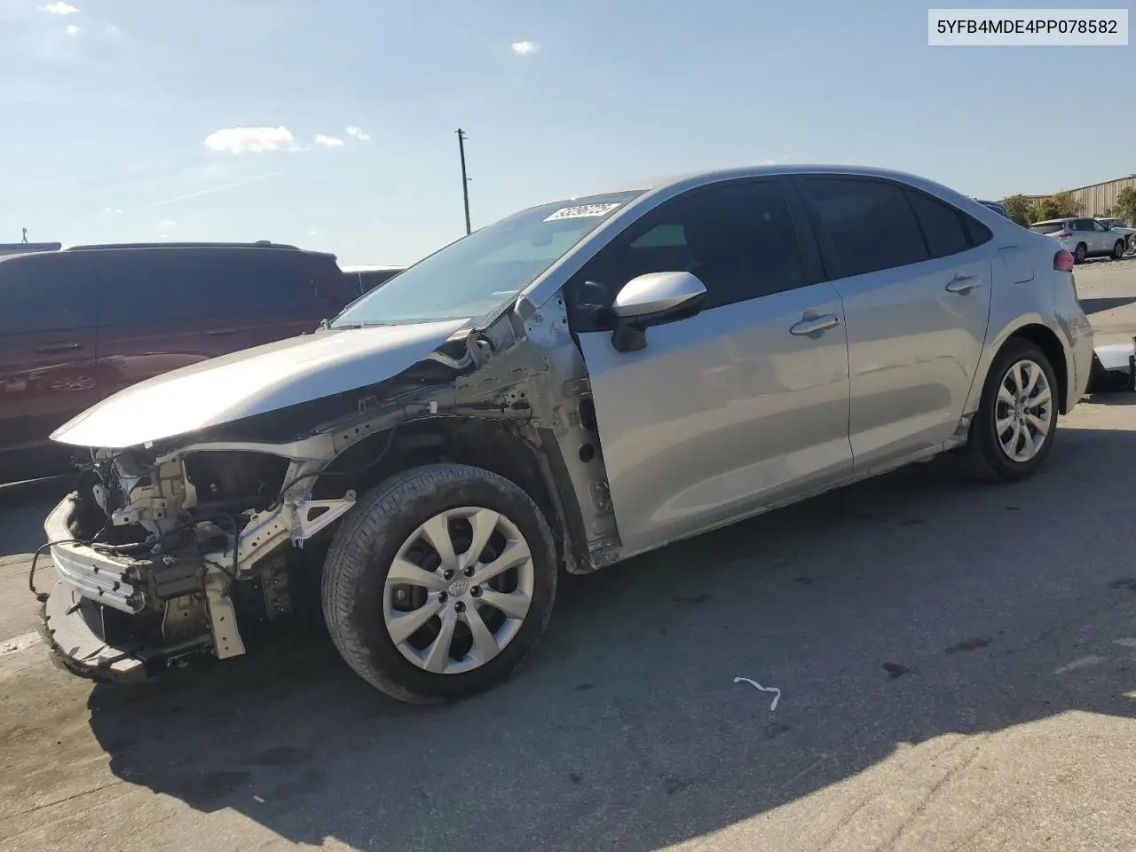 5YFB4MDE4PP078582 2023 Toyota Corolla Le