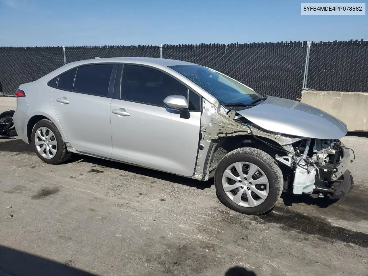 5YFB4MDE4PP078582 2023 Toyota Corolla Le