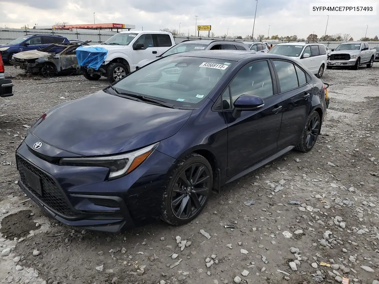 5YFP4MCE7PP157493 2023 Toyota Corolla Se