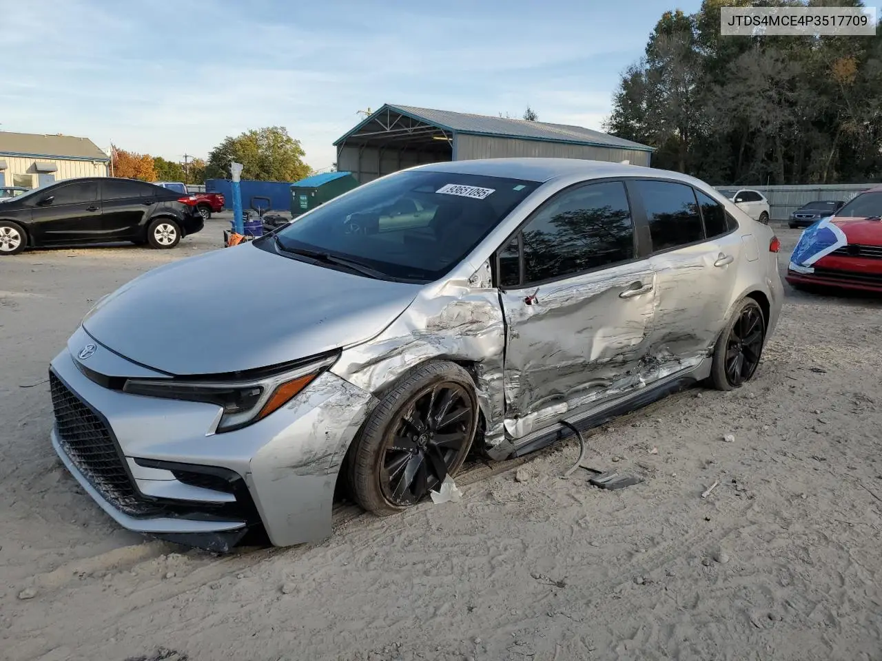 JTDS4MCE4P3517709 2023 Toyota Corolla Se