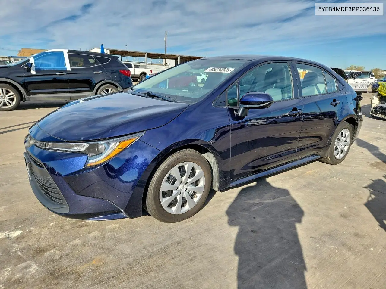 5YFB4MDE3PP036436 2023 Toyota Corolla Le