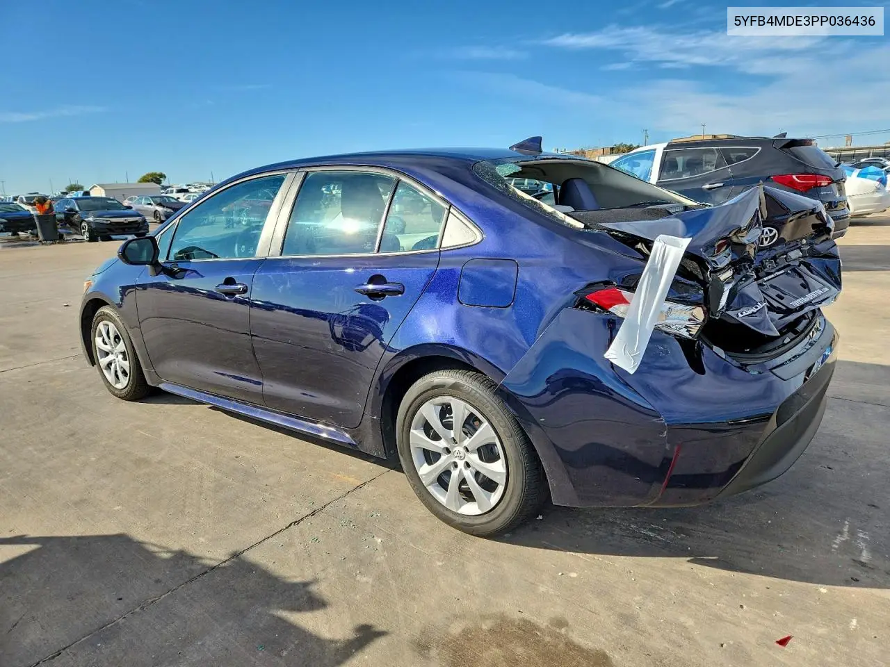 5YFB4MDE3PP036436 2023 Toyota Corolla Le
