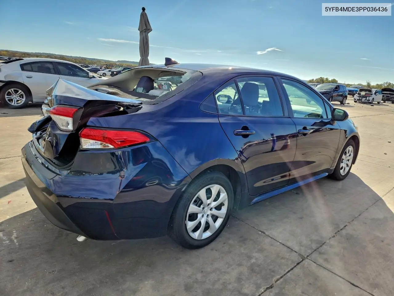 5YFB4MDE3PP036436 2023 Toyota Corolla Le