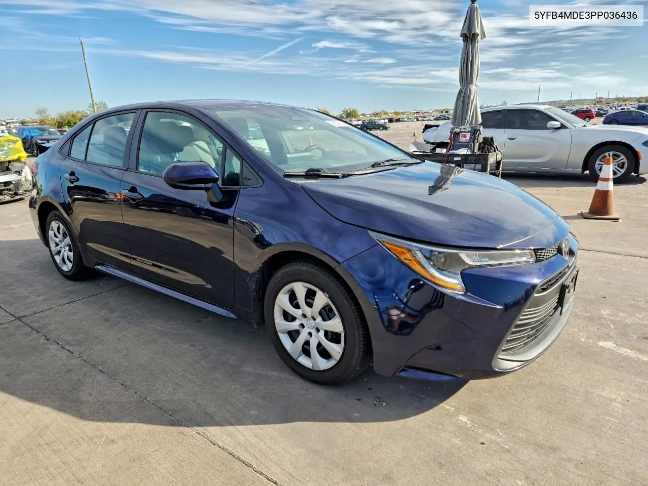 5YFB4MDE3PP036436 2023 Toyota Corolla Le