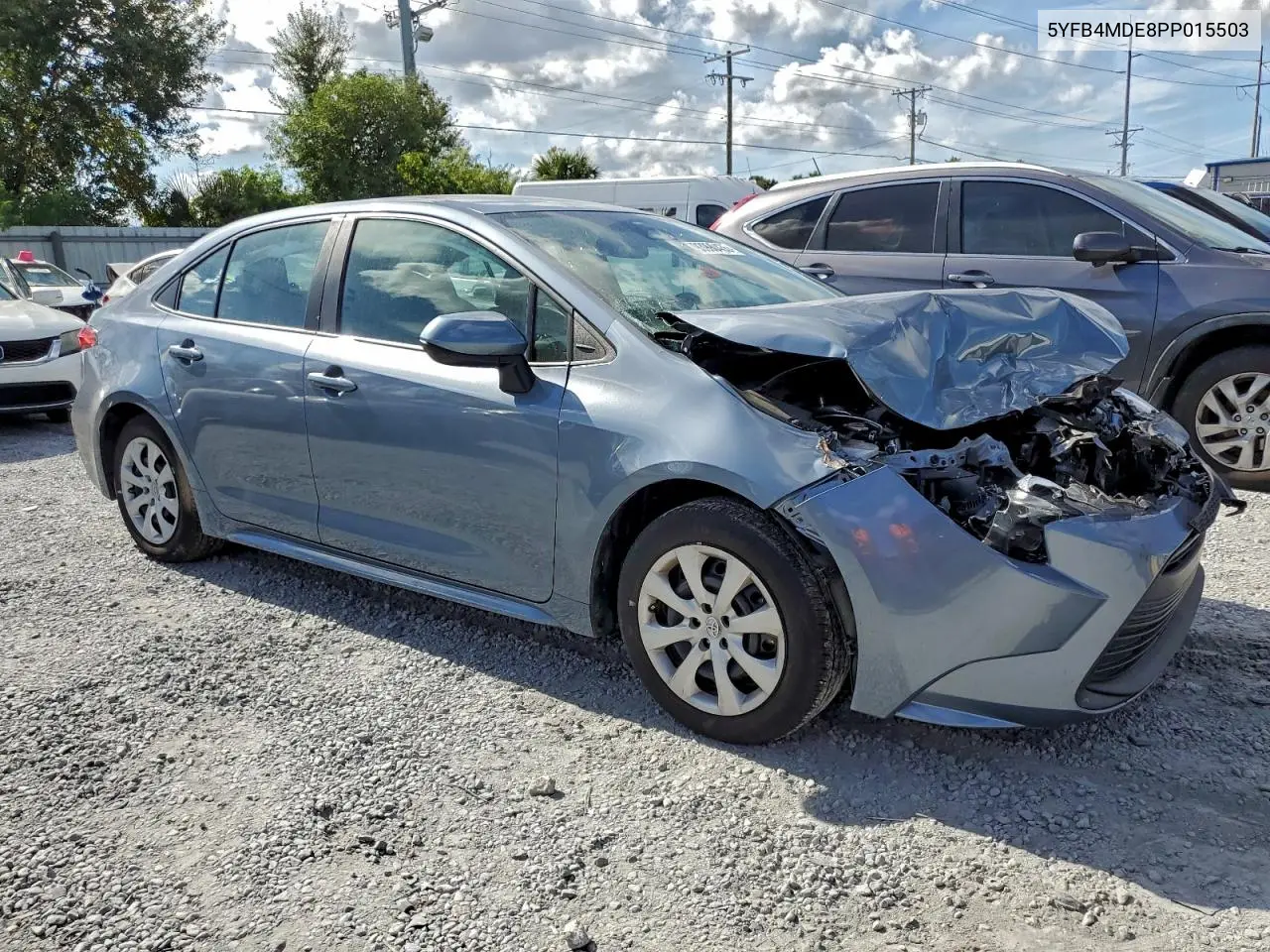 5YFB4MDE8PP015503 2023 Toyota Corolla Le