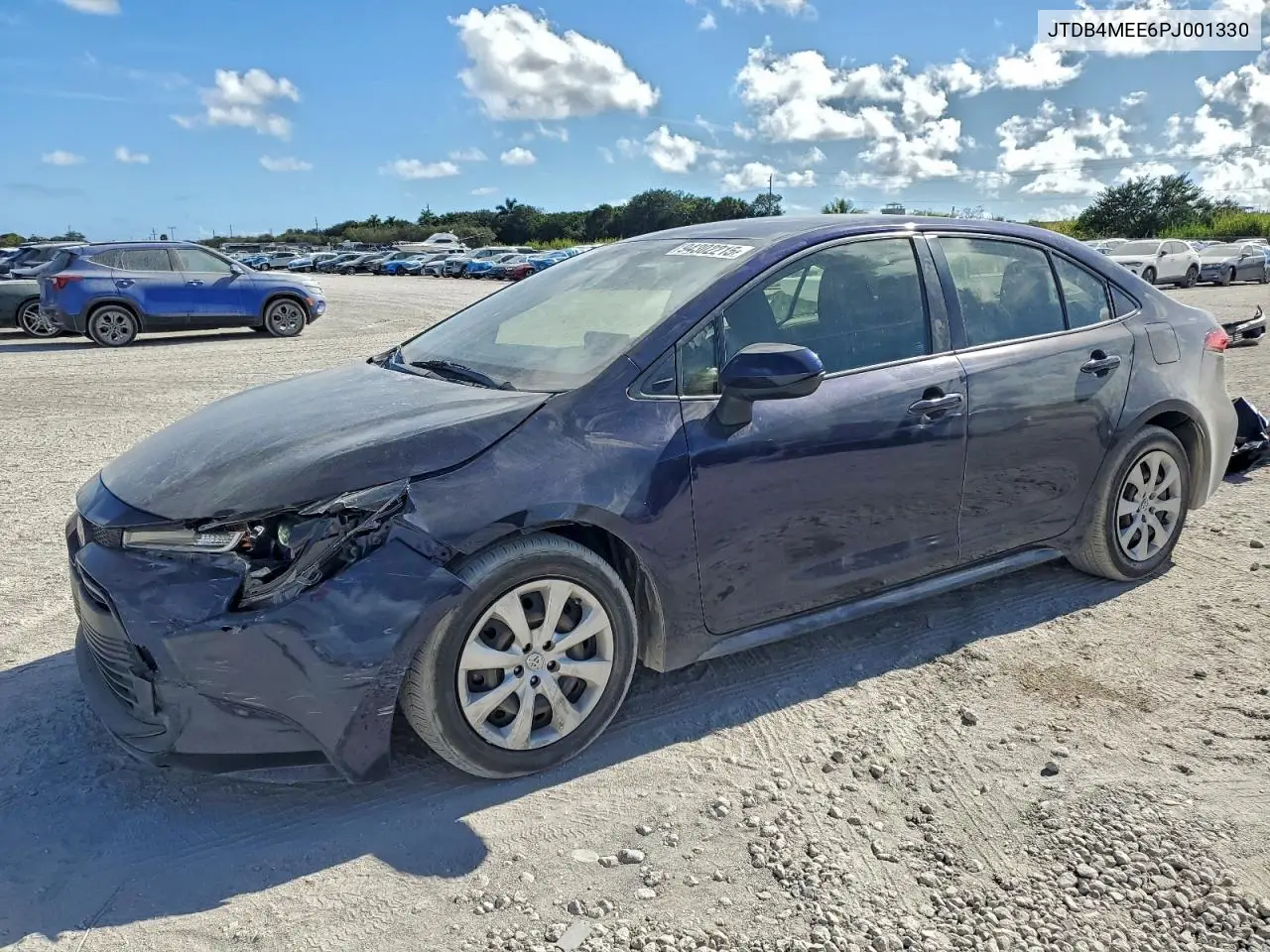 JTDB4MEE6PJ001330 2023 Toyota Corolla Le