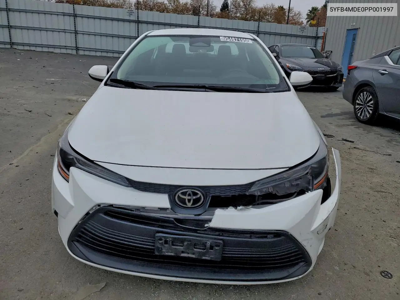 5YFB4MDE0PP001997 2023 Toyota Corolla Le