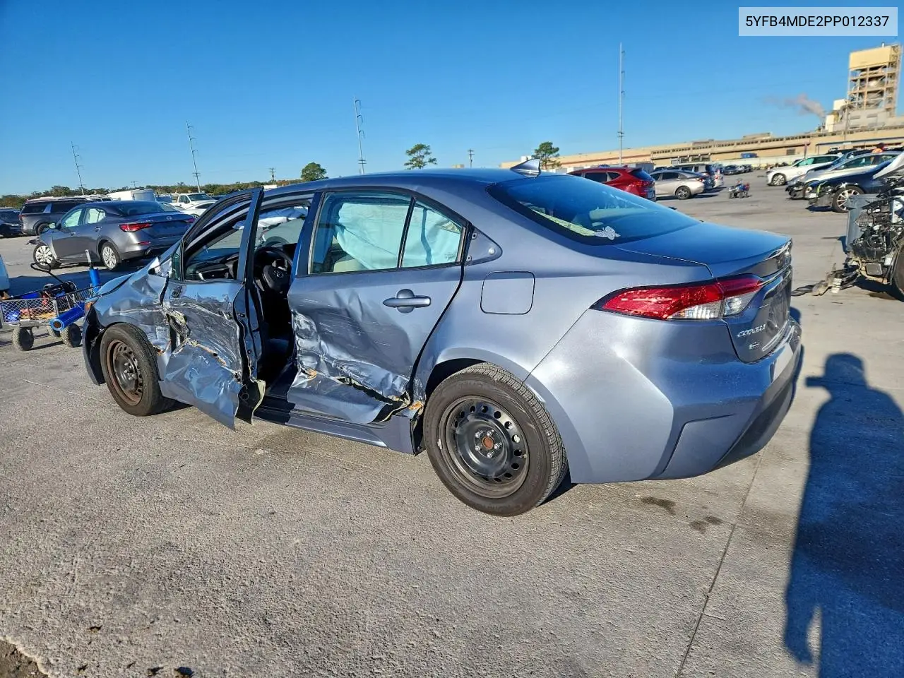 5YFB4MDE2PP012337 2023 Toyota Corolla Le