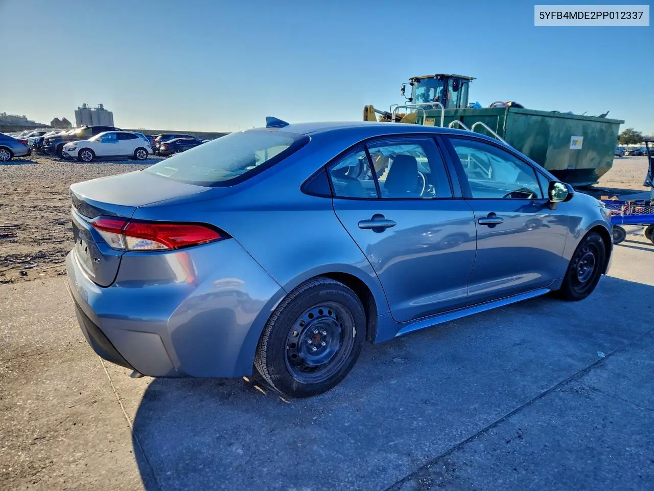 5YFB4MDE2PP012337 2023 Toyota Corolla Le