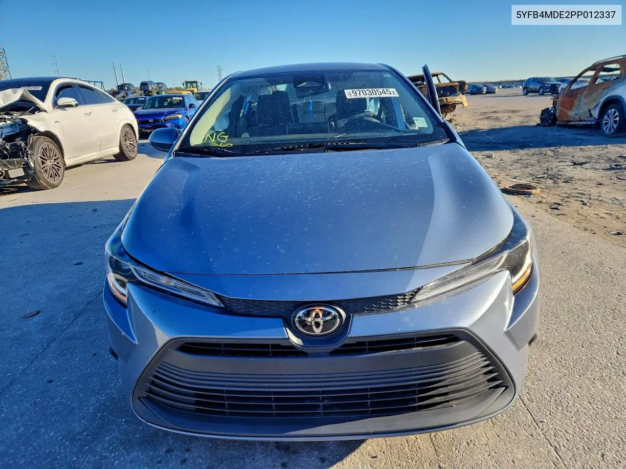 5YFB4MDE2PP012337 2023 Toyota Corolla Le