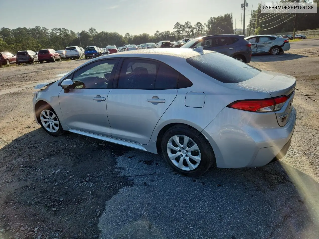 5YFB4MDE3RP159138 2024 Toyota Corolla Le