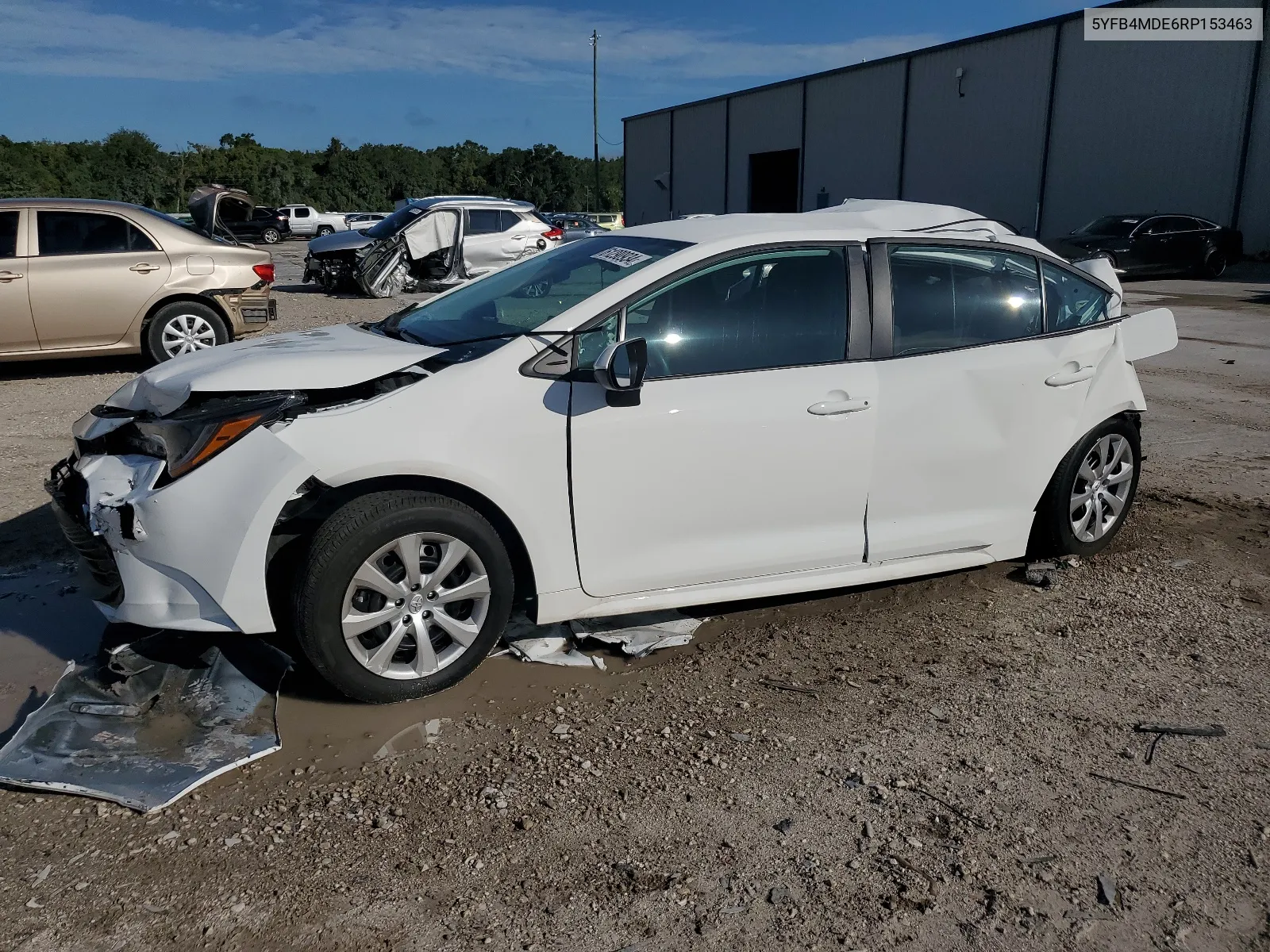 2024 Toyota Corolla Le VIN: 5YFB4MDE6RP153463 Lot: 61290934