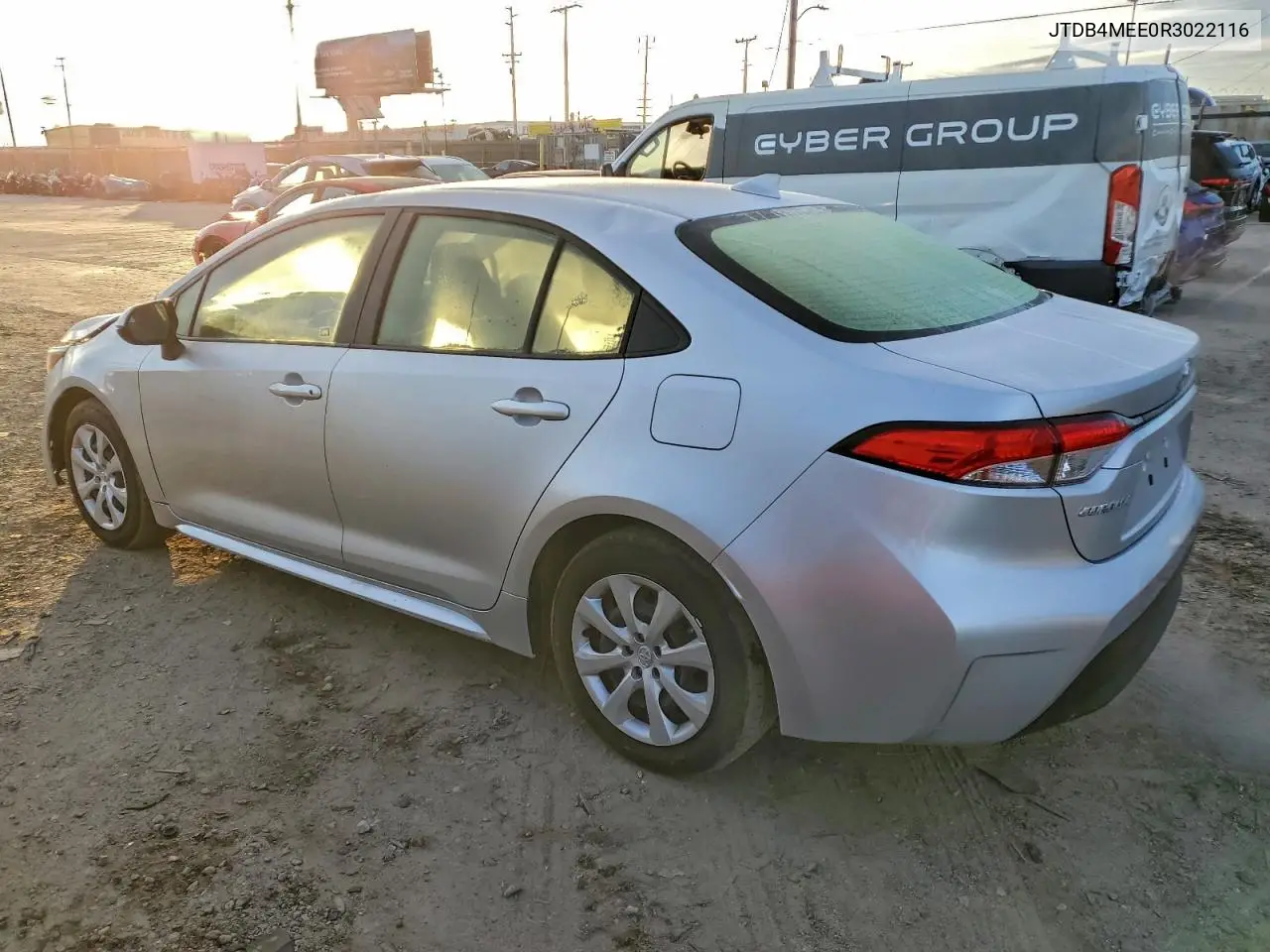 JTDB4MEE0R3022116 2024 Toyota Corolla Le