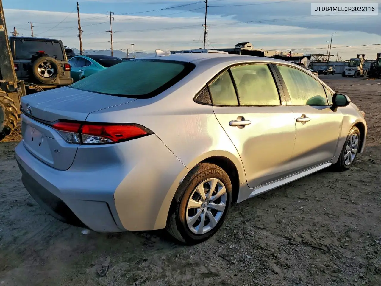 JTDB4MEE0R3022116 2024 Toyota Corolla Le