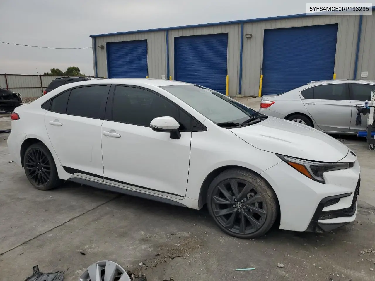 5YFS4MCE0RP193295 2024 Toyota Corolla Se