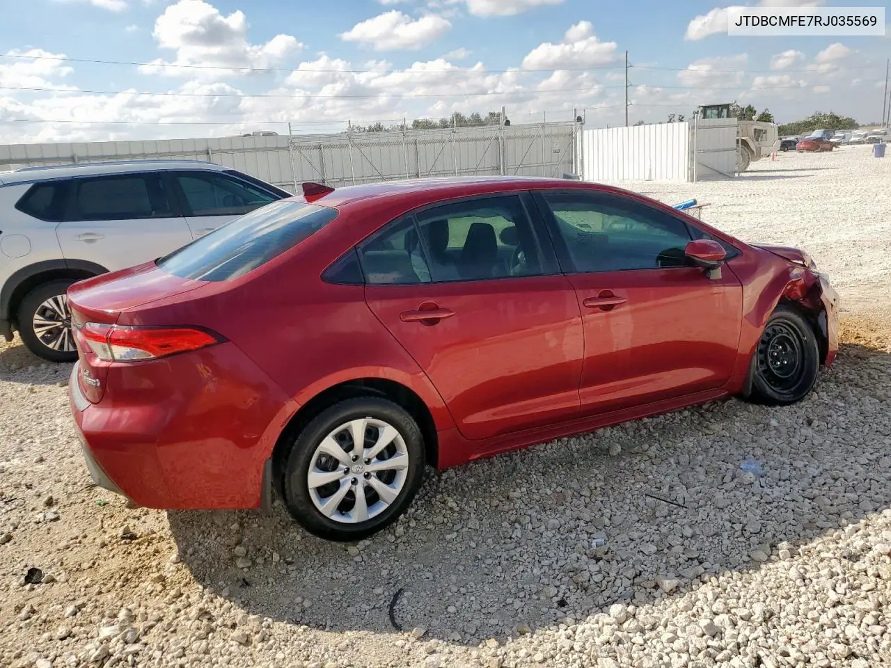 JTDBCMFE7RJ035569 2024 Toyota Corolla Le