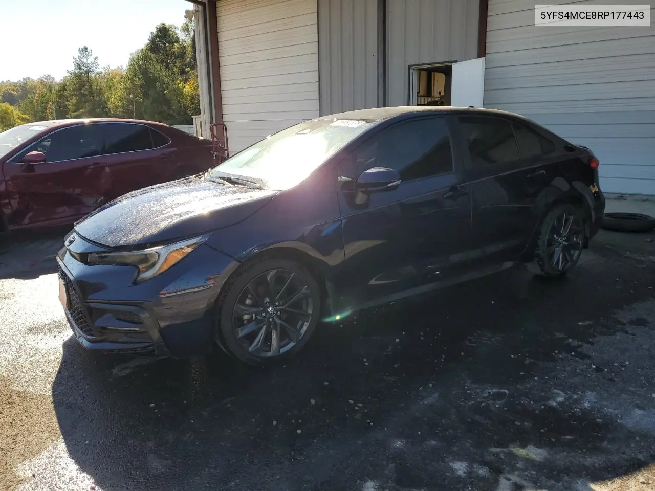 5YFS4MCE8RP177443 2024 Toyota Corolla Se