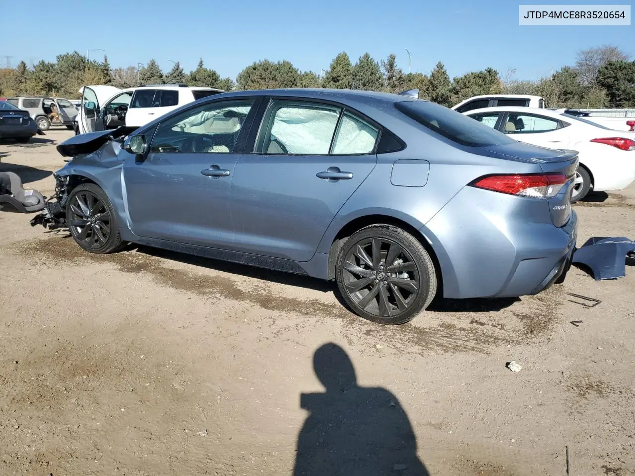 JTDP4MCE8R3520654 2024 Toyota Corolla Se