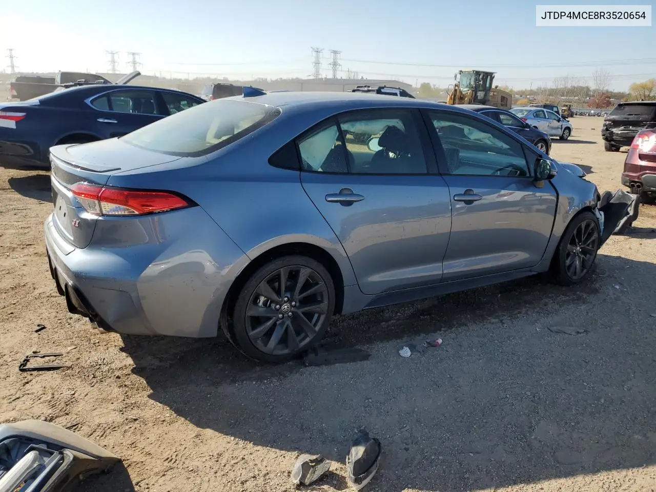 JTDP4MCE8R3520654 2024 Toyota Corolla Se