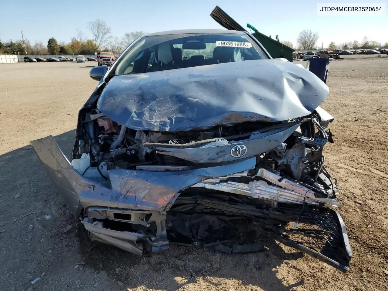 JTDP4MCE8R3520654 2024 Toyota Corolla Se