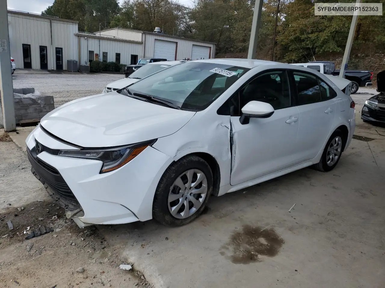 5YFB4MDE8RP152363 2024 Toyota Corolla Le