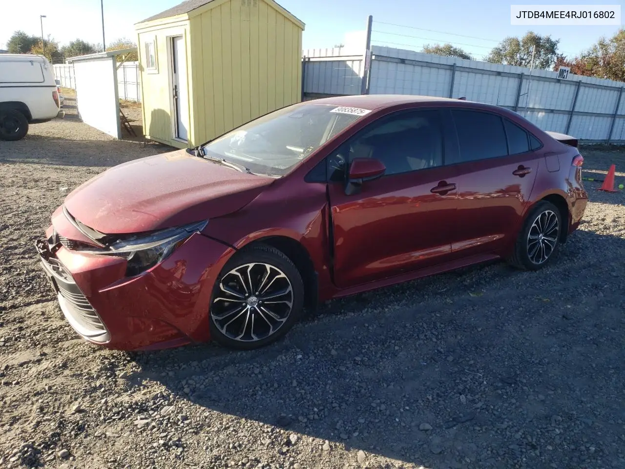 JTDB4MEE4RJ016802 2024 Toyota Corolla Le
