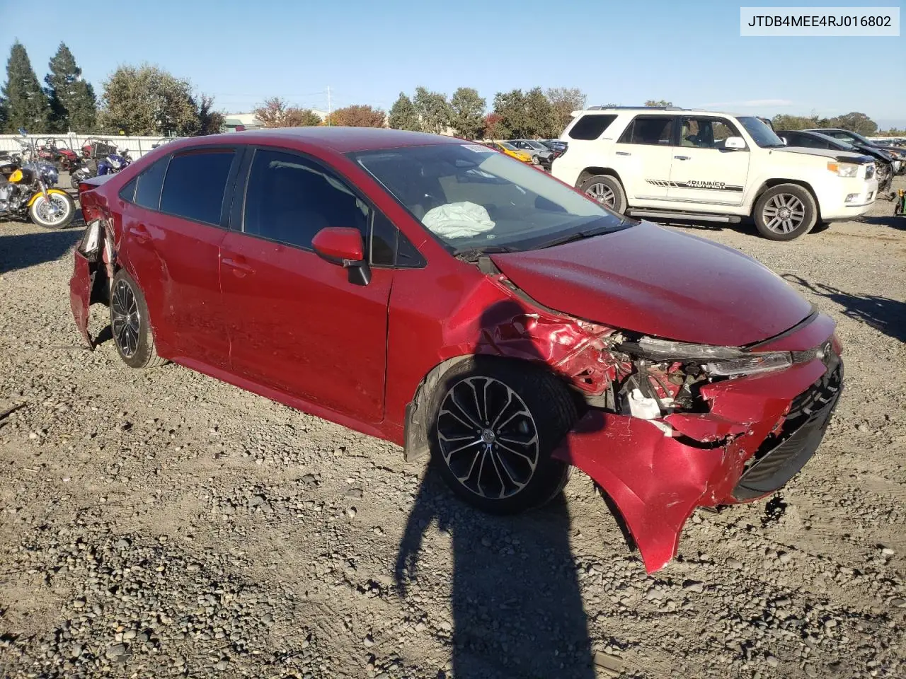 JTDB4MEE4RJ016802 2024 Toyota Corolla Le