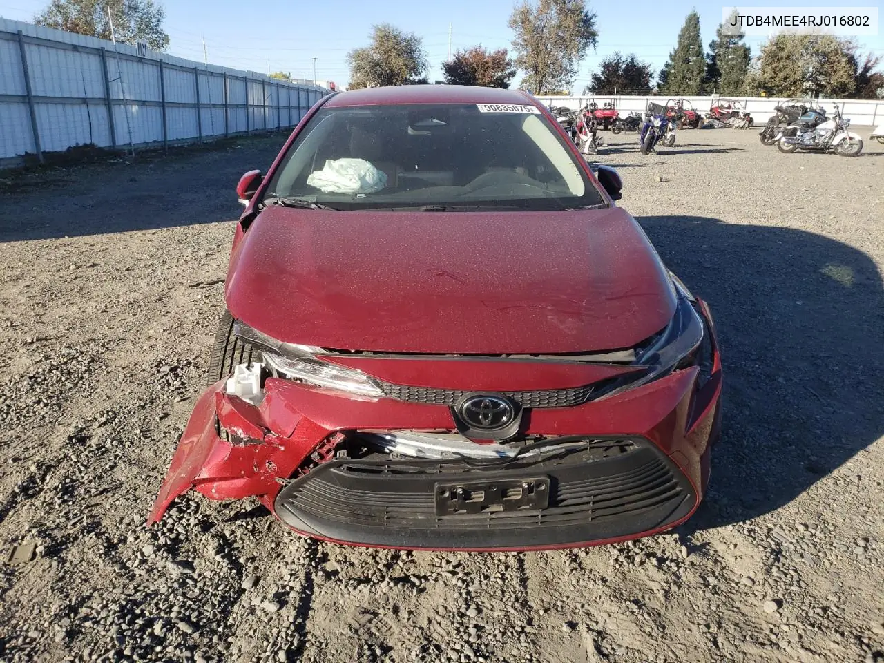 JTDB4MEE4RJ016802 2024 Toyota Corolla Le