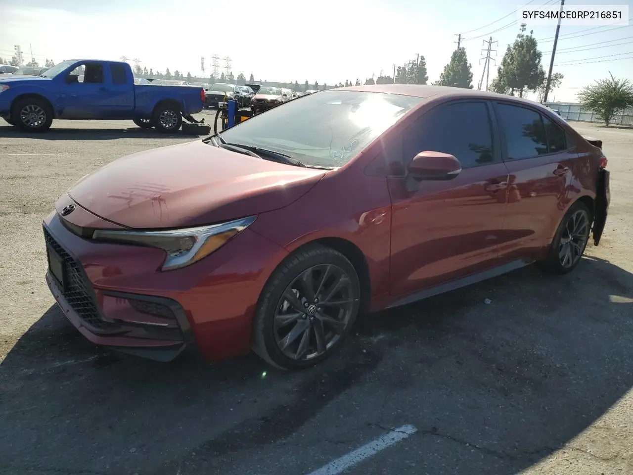 5YFS4MCE0RP216851 2024 Toyota Corolla Se