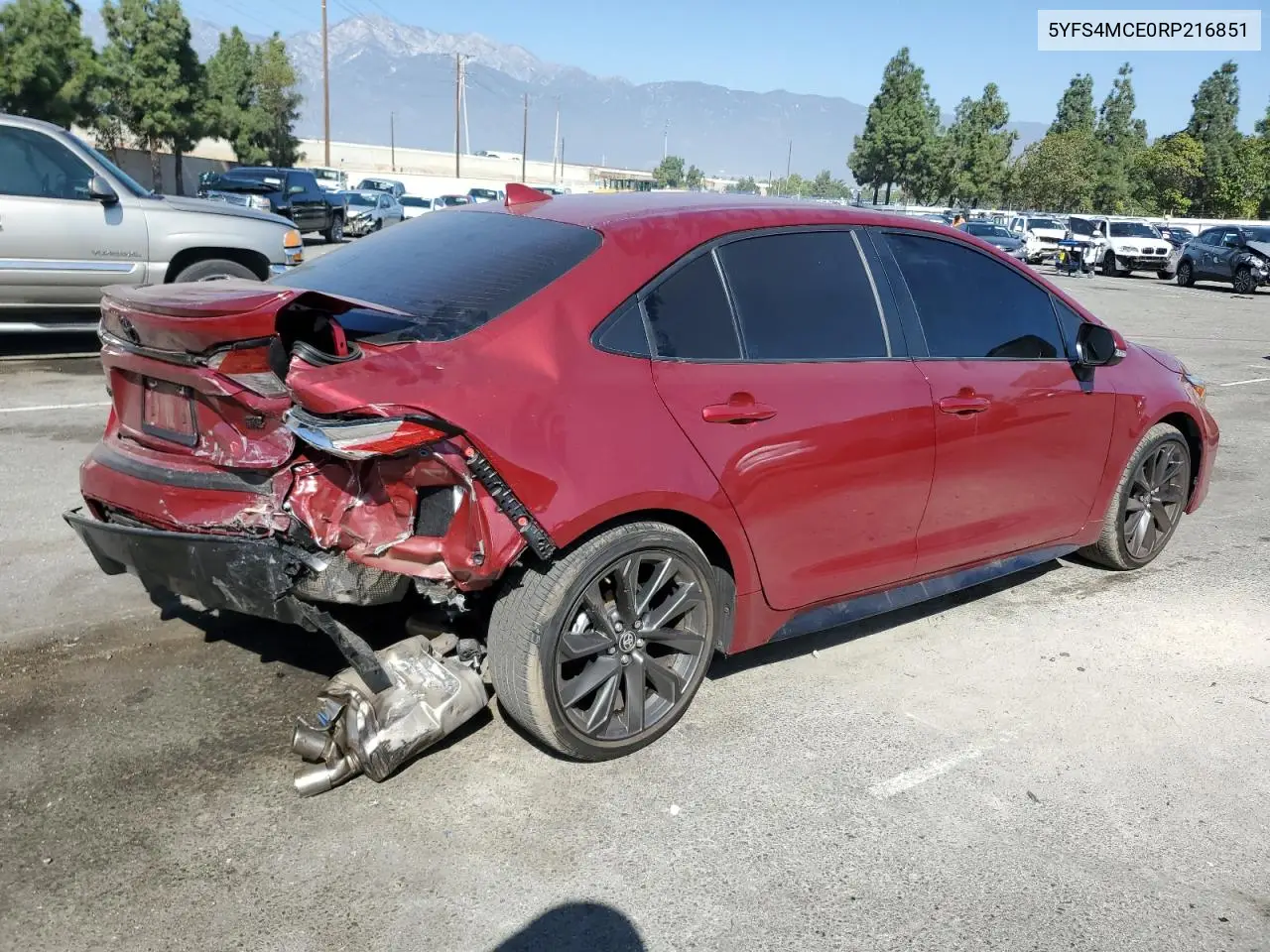 5YFS4MCE0RP216851 2024 Toyota Corolla Se