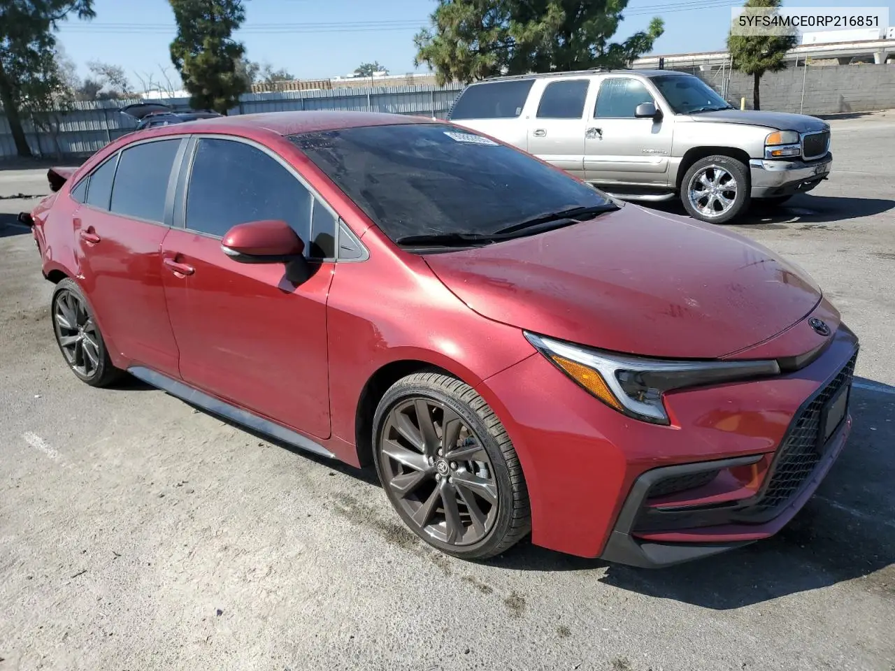 5YFS4MCE0RP216851 2024 Toyota Corolla Se