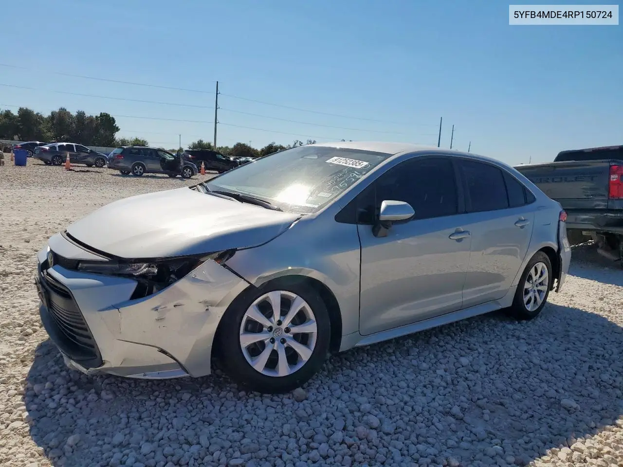 5YFB4MDE4RP150724 2024 Toyota Corolla Le