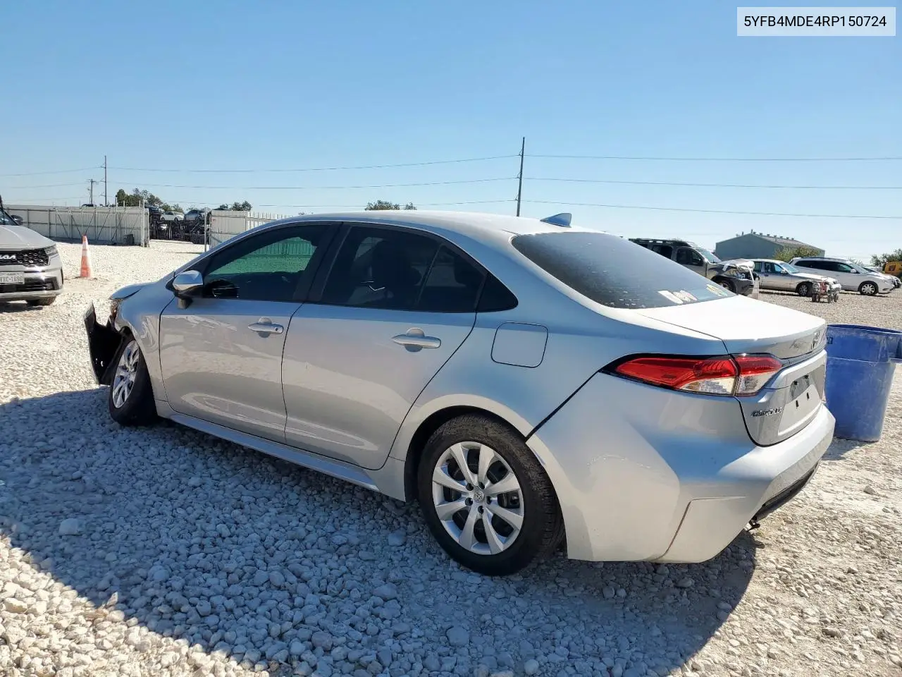 5YFB4MDE4RP150724 2024 Toyota Corolla Le
