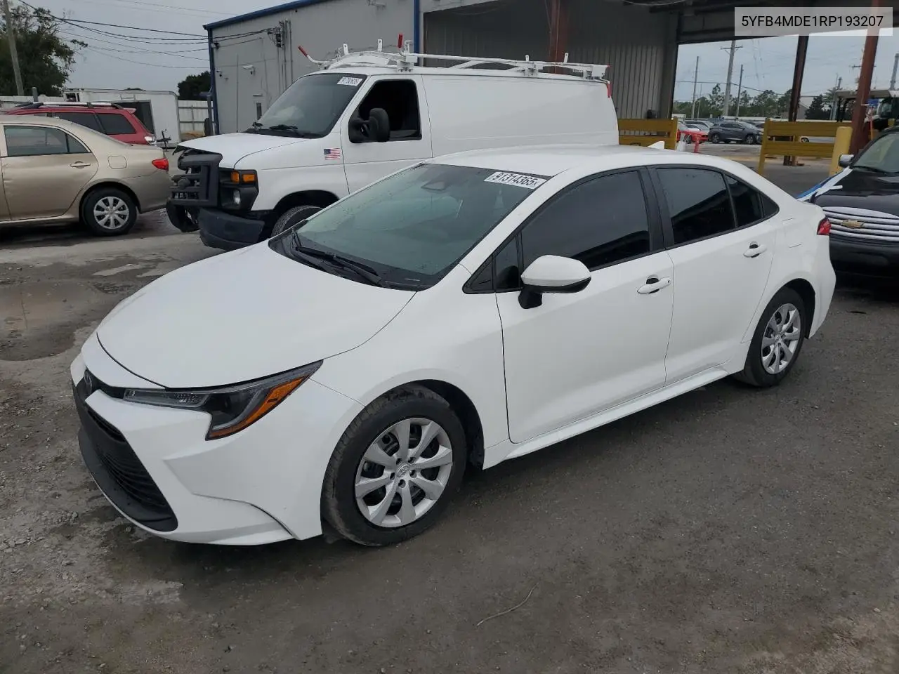 5YFB4MDE1RP193207 2024 Toyota Corolla Le