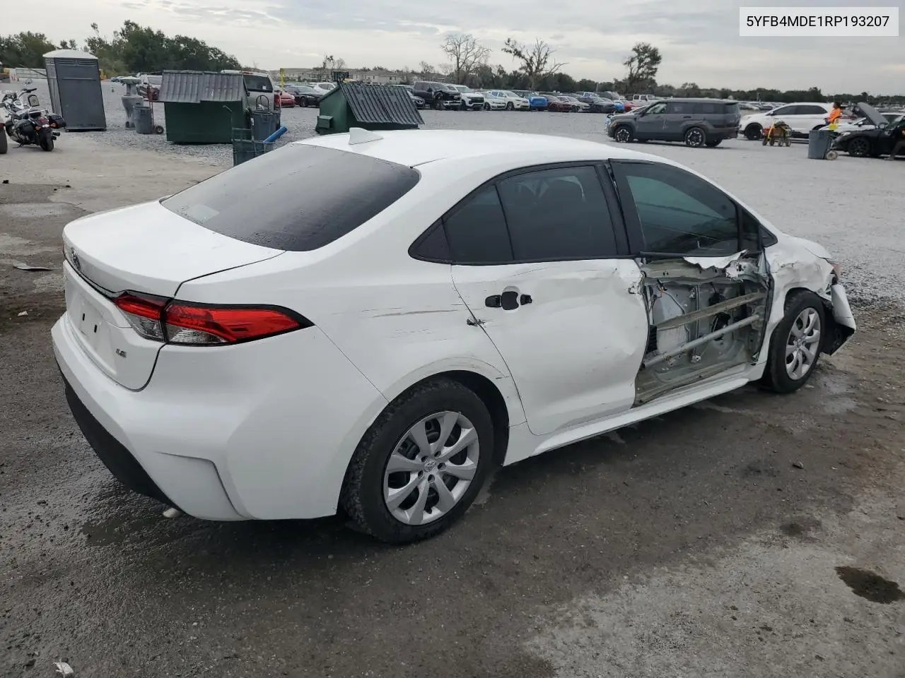 5YFB4MDE1RP193207 2024 Toyota Corolla Le