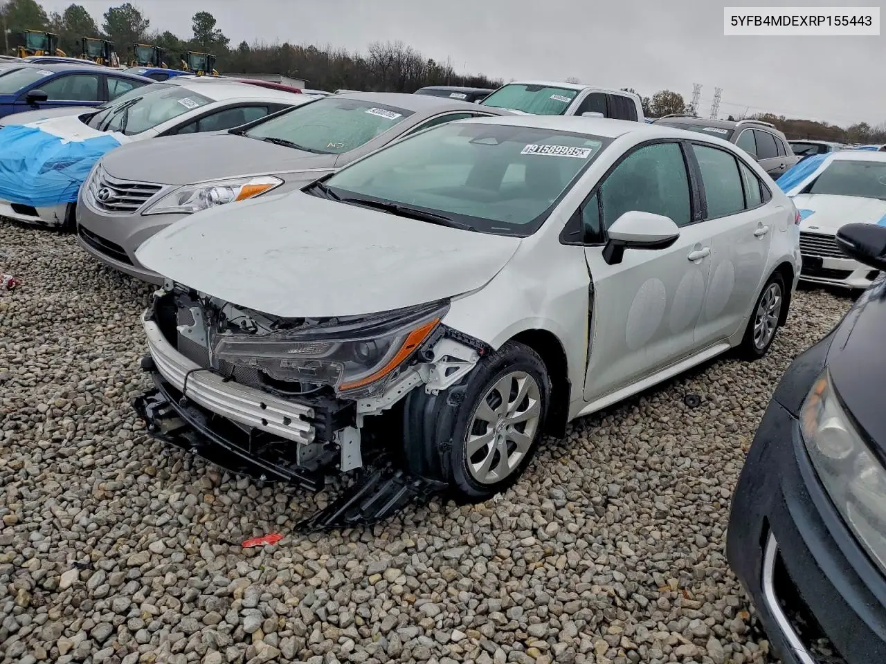 5YFB4MDEXRP155443 2024 Toyota Corolla Le