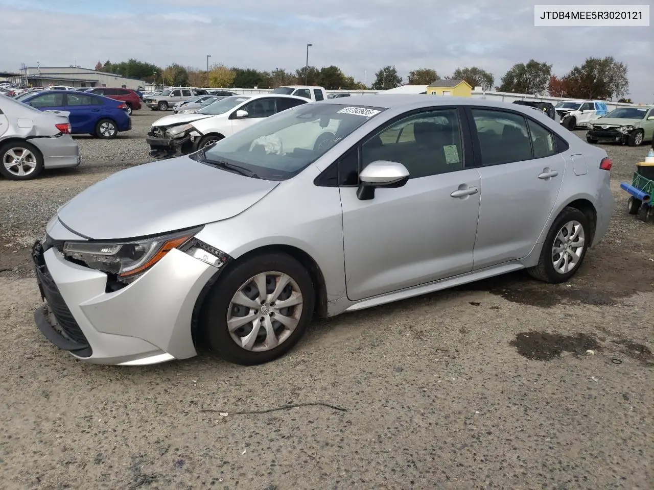 JTDB4MEE5R3020121 2024 Toyota Corolla Le