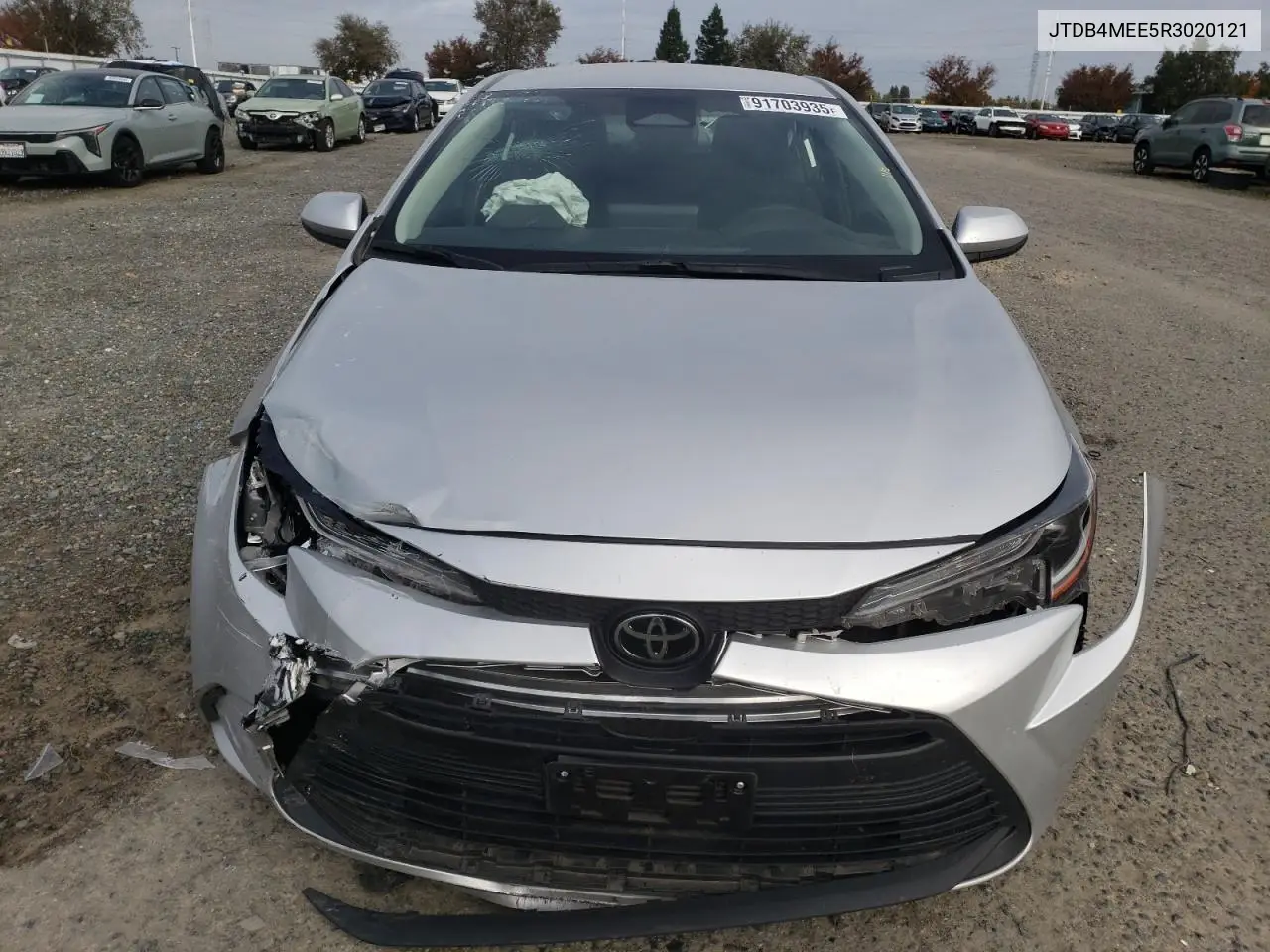 JTDB4MEE5R3020121 2024 Toyota Corolla Le
